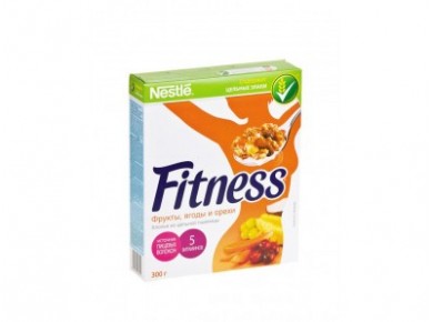 Готовые завтраки FITNESS фрукты, 300г, 1 штука