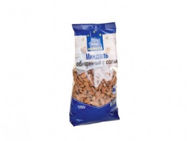 Миндаль HORECA SELECT жареный, соленый, 1кг, 1 штука