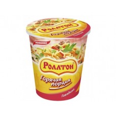 Лапша РОЛЛТОН говядина, в стакане, 65г*2, 2 штуки