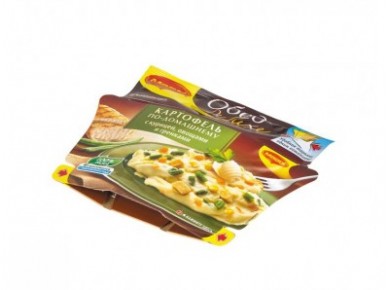 Картофель по-домашнему MAGGI обед делюкс с курицей, овощами и гренками, 42г, 1 штука