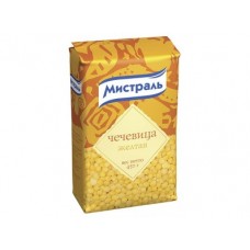 Чечевица МИСТРАЛЬ желтая ,  450г, 2 упаковки