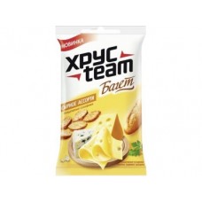 Сухарики ХРУСTEAM багет сырное ассорти, 60г, 4 штуки