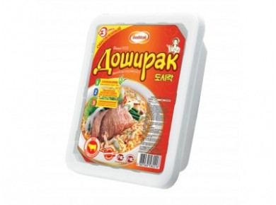 Лапша ДОШИРАК говядина, 90г, 8 штук