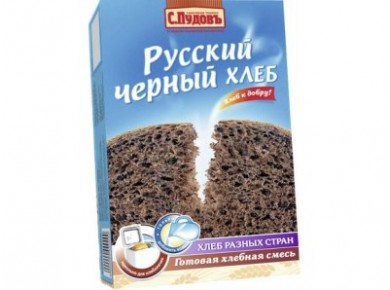Смесь мучная русский черный хлеб С. ПУДОВЪ, 500г, 1 штука