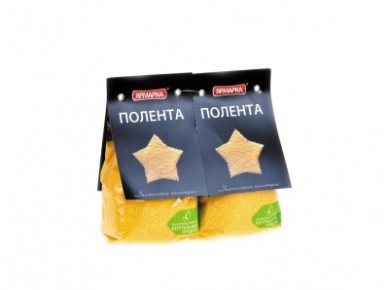 Полента ЯРМАРКА платинум, 300г, 2 штуки