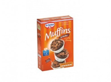 Смесь мучная маффины шоколадные DR. OETKER, 335г, 1 штука