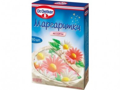 Ассорти маргаритки  DR. OETKER, 4,2г, 1 штука