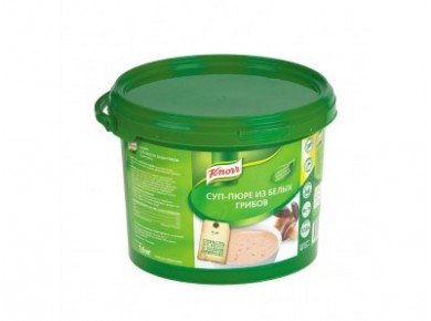 Суп-пюре белые грибы KNORR, 1,6кг, 1 штука