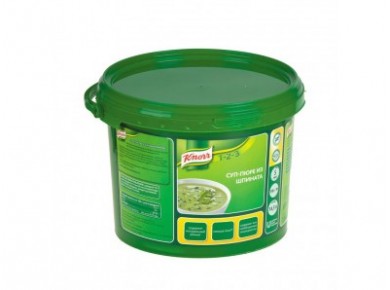 Суп-пюре шпинат KNORR, 1,6кг, 1 штука