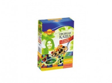 Овсяная каша РУССКИЙ ПРОДУКТ ассорти, 245г, 1 штука
