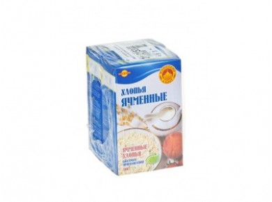 Хлопья РУССКИЙ ПРОДУКТ ячменные, 500г, 2 упаковки