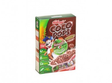 Шоколадные ролики COCO POPS, 375г, 1 штука
