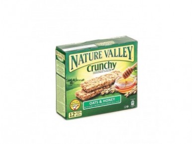 Шоколадный батончики мюсли NATURE VALLEY мед, 6х42г, 1 штука