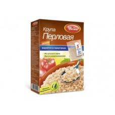 Перловая крупа УВЕЛКА пакет, 400г, 2 упаковки