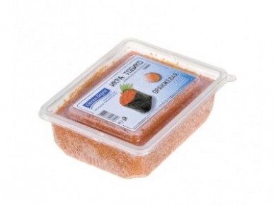 Икра тобико ОКЕАН ВКУСА оранжевая замороженная, 500 г, 1 штука