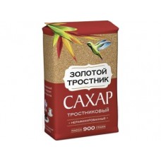 Сахар тростниковый ЗОЛОТОЙ ТРОСТНИК,900г, 1 штука