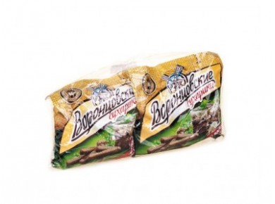 Сухарики ВОРОНЦОВСКИЕ со вкусом холодца и хрена, 80г, 2 штуки
