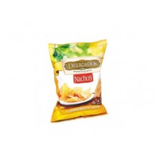 Чипсы DELICADOS nachos кукурузные с неженйшим сыром,150г, 1 штука