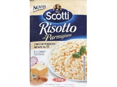 Ризотто RISO SCOTTI с сыром, 210г, 1 штука