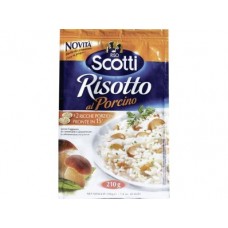 Ризотто с белыми грибами RISO SCOTTI, 210г, 1 штука