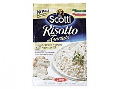 Ризотто RISO SCOTTI с трюфелями, 210г, 1 штука