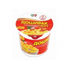 Пюре ДОШИРАК мясо, 40г, 3 штуки