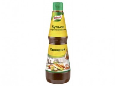 Бульон концентрированный KNORR овощной, 1л, 1 штука