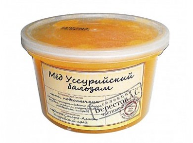Мед БЕРЕСТОВ уссурийский бальзам, 360г, 1 штука