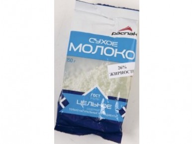 Молоко сухое РАСПАК 26%, 150г, 1 упаковка