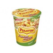 Лапша РОЛЛТОН Курица (в стакане), 65г, 1 штука