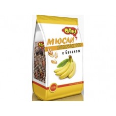 Мюсли ОГО! запеченные с бананом, 350г, 1 штука