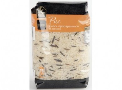 Смесь риса пропаренного и дикого FINE FOOD FINESTRO, 500г, 1 штука