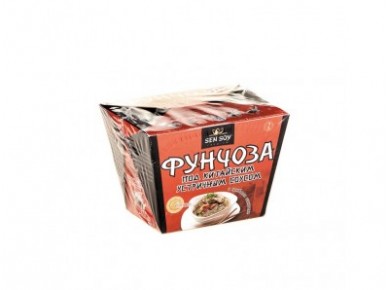 Фунчоза SEN SOY под китайским устричным соусом с грибами Шитаки, 125г, 1 штука