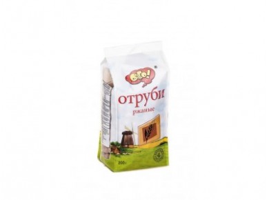 Отруби ОГО! ржаные, 200г, 1 штука