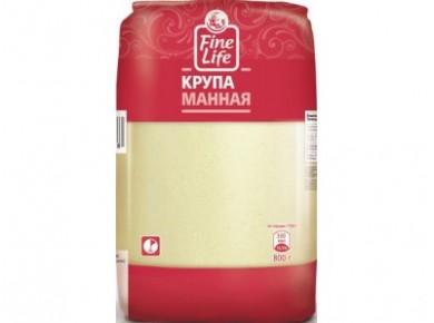Манная крупа FINE LIFE, 800г, 1 штука