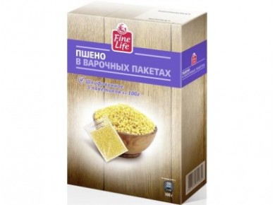 Пшено FINE LIFE в варочных пакетиках, 500г, 1 штука