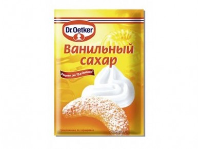 Сахар ванильный DR. OETKER, 8г, 5 штук
