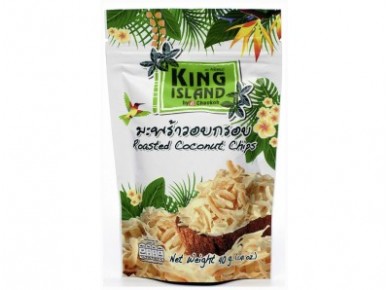 Кокосовые чипсы KING ISLAND, 40г, 1 штука