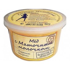 Мед БЕРЕСТОВ с маточным молочком, 350г, 1 штука