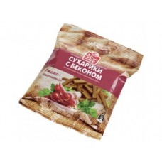 Сухарики FINE LIFE со вкусом бекона, 40г, 1 штука