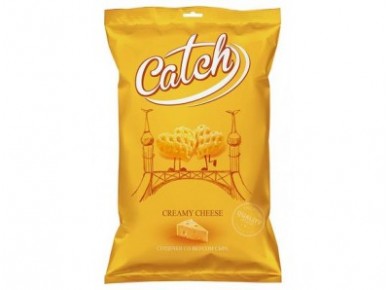 Кукурузные снеки CATCH со вкусом сыра, 110г, 1 штука