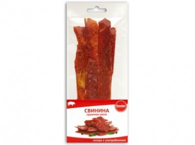 Свининка SNACKER сушеная, 50г, 1 штука