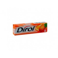 Жевательная резинка DIROL Тропический коктейль, 19г, 18 штук