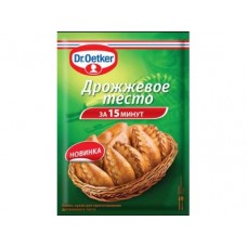 Смесь DR. OETKER дрожжевое тесто за 15 минут, 32г, 1 упаковка