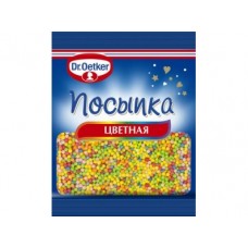 Посыпка DR. OETKER шарики цветные, 35г, 1 упаковка