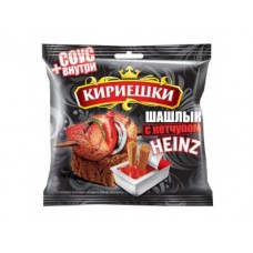 Сухарики КИРИЕШКИ шашлык с кетчупом, 60 г, 2 штуки