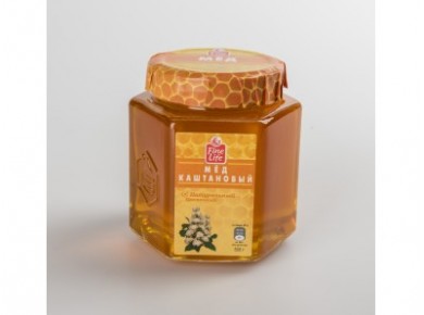 Мед каштановый FINE LIFE, 500г, 1 штука