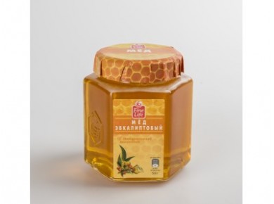 Мед эвкалиптовый FINE LIFE, 500г, 1 штука