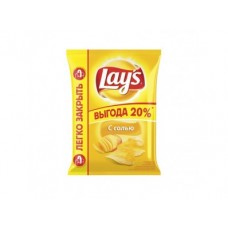 Чипсы LAYS с солью, 225г, 1 штука