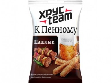 Сухари ХРУСTEAM шашлык, 90г, 4 штуки
